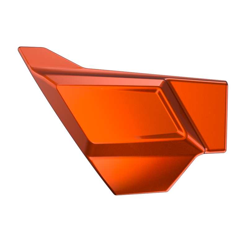 Advanblack Color-Matched Holeshot 2.0 Side Cover for '23.5-Up Harley Touring | One-Piece Design