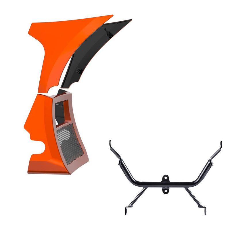Advanblack Fairing  Spoiler Kit with Support Bracket for '23.5-'26 Harley Road Glide