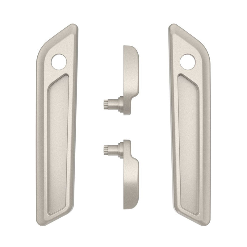 Advanblack Color Matched Saddlebag Lid Lever & Latch Cover Set Kit For 2014-2023 Harley Touring