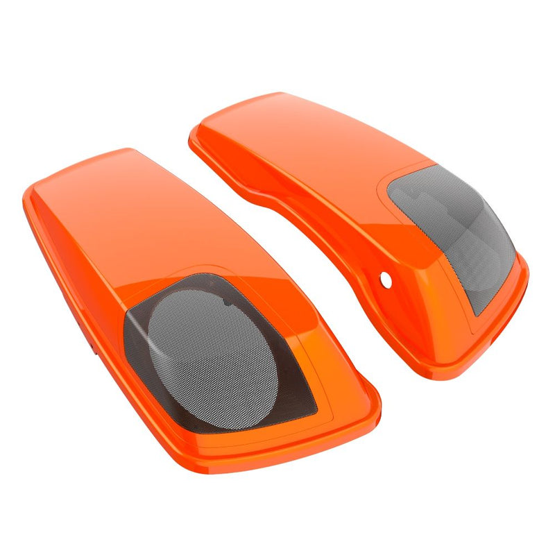 Advanblack Color Matched 5x7 Inch Speaker Lids for '14-'23 Harley Touring