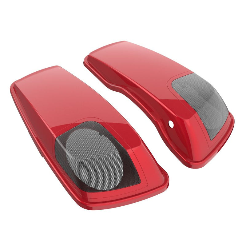 Advanblack Color Matched 5x7 Inch Speaker Lids for '14-'23 Harley Touring