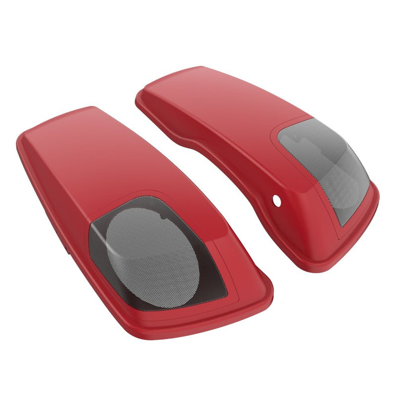 Advanblack Color Matched 5x7 Inch Speaker Lids for '14-'23 Harley Touring